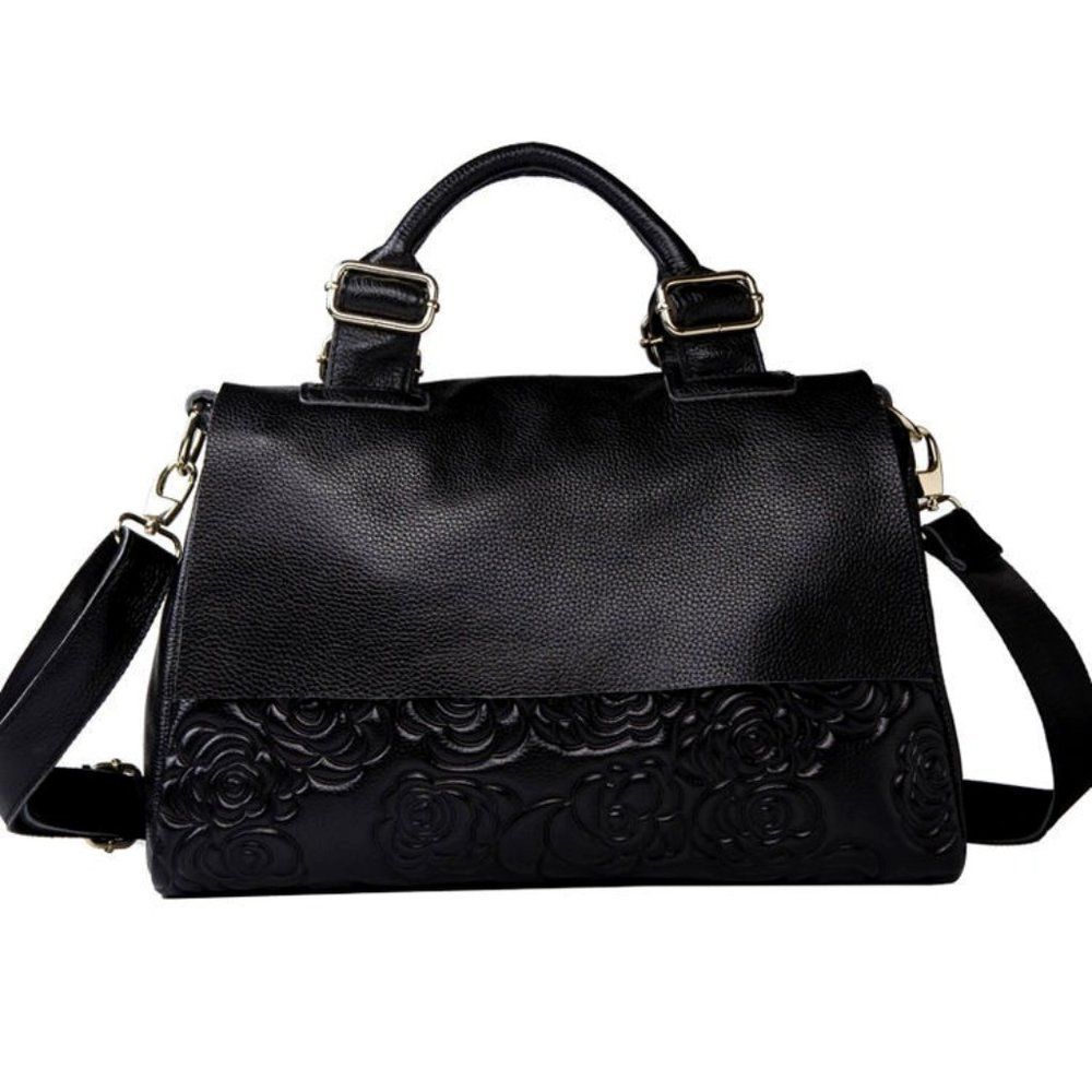 Fearlessly Luxury Black Corporate Bag